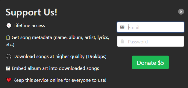 Spotify Mp3 Downloader online, free
